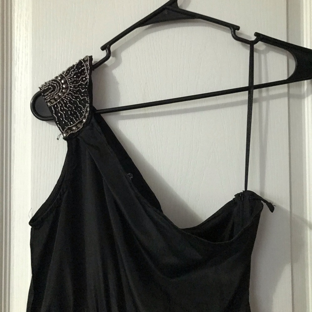 Very black jumpsuit!